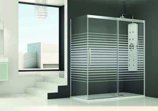 VITA CORREDERAS CORREDIÇAS MAMPARAS DE BAÑO CON CIERRE AUTOMÁTICO COM FECHAMENTO A U T O M A T I C O VA-210 + VA-200 180 x 80 x 195 cm.