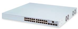 3Com Unified Gigabit Wireless PoE Switch 24 9 Administração centralizada, custo-eficiente, para rede cabeada e wireless. Switching de camada 2 para rede cabeada e wireless.