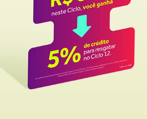 DISPLAY 2X MAIS LUCRO Com esta peça, destacaremos as promoções feitas para incentivar os Revendedores.