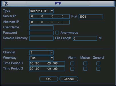 No interfaz de Rede, pode se establecer a informação do servidor FTP. Pode habilitar a função FTP e salvar la clicando o botão Guardar. Veja a Figura 4-15. Arranque o correspondente servidor FTP.