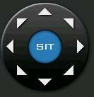 6 MENÚ AUXILIAR 6.1 Ir ao menú Pan/Tilt/Zoom Em modo de vigilancia de janela única, ao pulsar o botão do ratón (o pulsar o botão Fn no painel frontal, o o botão AUX no comando a distancia).