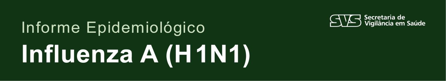 Edição n o 8 setembro de 2009 Situação epidemiológica da nova influenza A (H1N1) no Brasil, até semana epidemiológica 36 de 2009 APRESENTAÇÃO Desde 16 de julho de 2009, após a declaração de