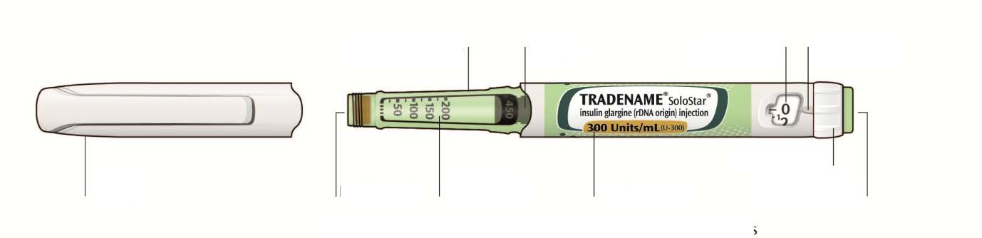 MANUAL DE UTILIZAÇÃO DE TOUJEO 300 U/mL, CANETA SOLOSTAR INSTRUÇÕES PARA USO LEIA estas informações antes de utilizar TOUJEO 300 U/mL, Caneta SoloStar: TOUJEO 300 U/mL, contém 300 unidades/ml de