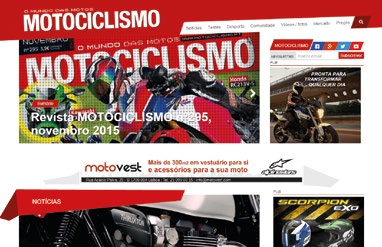 MOTOCICLISMO Online www.motociclismo.pt Destinado a assegurar maior aproximação do título com os seus leitores numa lógica multi-plataforma, MOTOCICLISMO.