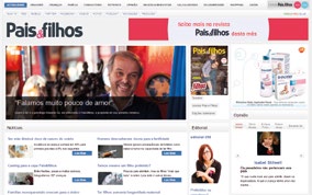 Pais & filhos Online www.paisefilhos.pt O site PAIS & Filhos é uma referência para quem procura informações actualizadas e úteis para o dia-a-dia da família.