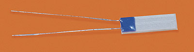 Figura 4.15 - Sensores de resistência de platina fabricados por deposição de filme (fonte: www.omega.com).