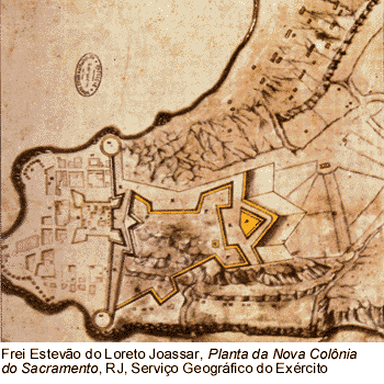 Colônia de Sacramento Território espanhol ocupado pelos