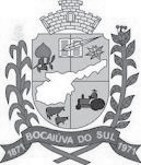 CÂMARA MUNICIPAL DE BOCAIÚVA DO SUL EDITAL DE CONCURSO PÚBLICO N.