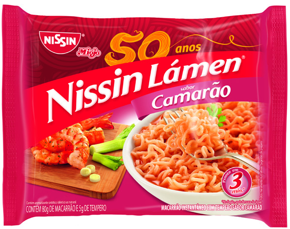 1975 1948 1958 1965 Momofuku Ando funda a pequena e humilde empresa familiar chamada Nissin Shokuhin Ando anuncia a invenção do lámen instantâneo que dispensava um cozimento demorado, podendo ser