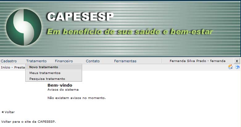 Código do associado: O código do associado deve ser preenchido de acordo com a numeração informada na carteira de identificação, sem os zeros a esquerda.