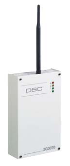 transmissores 34 comunicadores GS3125 Comunicador de alarme sem fio universal via GSM/GPRS Simula linha fixa com a linha fixa (queda da linha) Programação remota pelo site www. dscreachme.