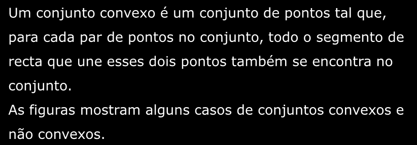 O que um conjunto conveo?