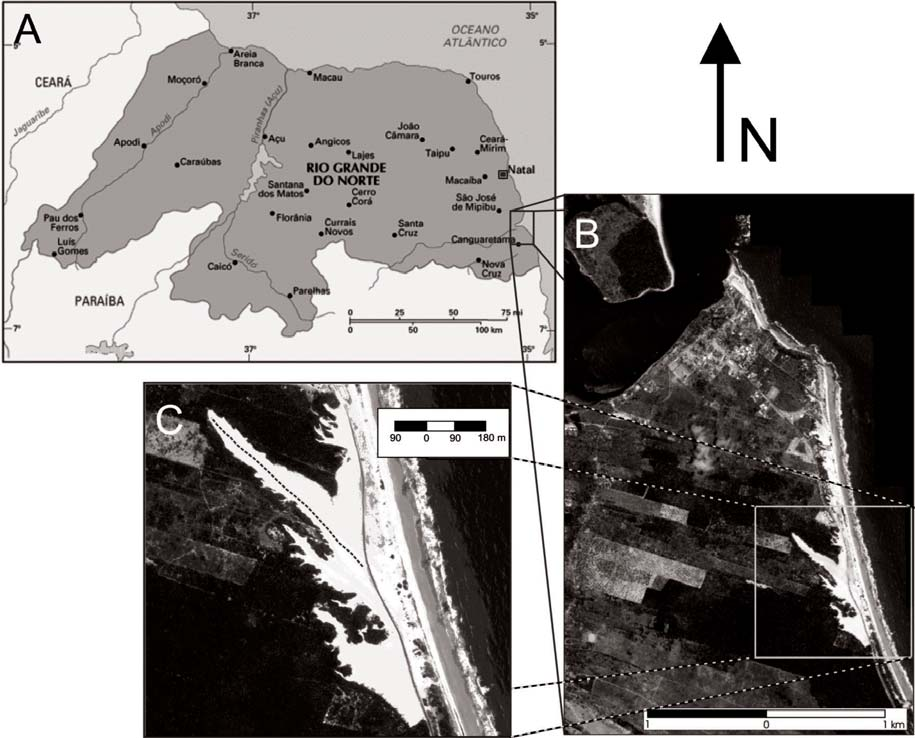 Moura et al., Levantamento geofísico com GPR em um campo de dunas eólicas... de Cacimbinhas.