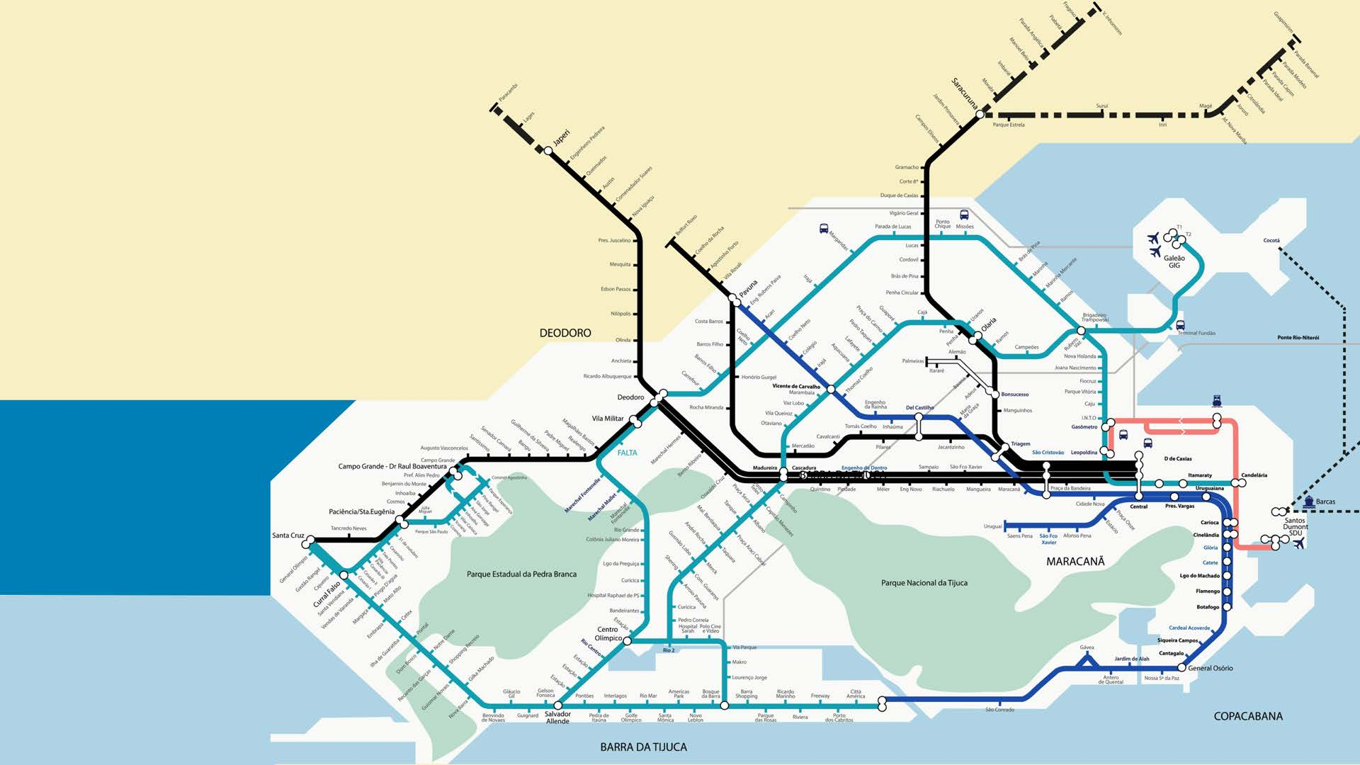 REDE DE TRANSPORTES DE ALTA