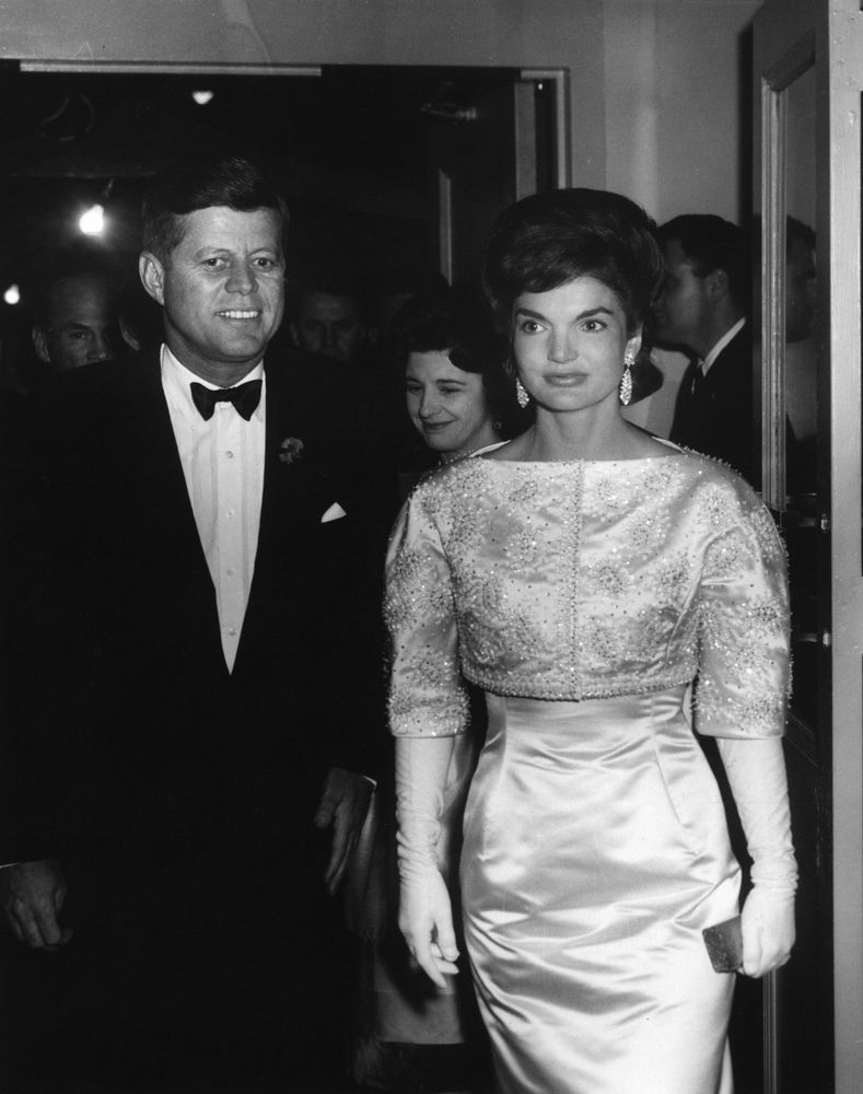 Jacqueline Bouvier Kennedy tornou-se primeira dama em 1961quando seu marido John Kennedy