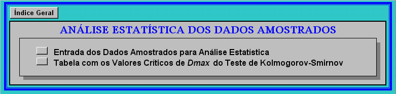 48 4.5 Análise estatística dos dados amostrados O módulo Análise estatística dos dados amostrados realiza o teste de aderência dos itens do custo de produção que possuem seus indicadores econômicos