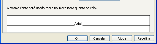 Formatando as células - Fontes Nesta opção podemos alterar as