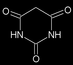 Barbitúricos 4 5 6 5 3 2 1 3 2 1 ÁCIDO BARBITÚRICO (2,4,6-trioxoexaidropirimidna) CABONILA -> ceto enol (característica ácida) -Não tem atividade depressora do SNC -Grupos alquila e arila na posição