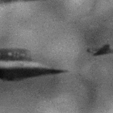 Foto de baixa resolução de um ME109 (caça nazi)