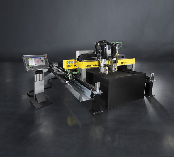 SGX Para você que sonhou com uma mesa de corte ESAB Máquina para corte plasma e/ou oxicombustível, desenvolvida com a tecnologia de ponta ESAB.