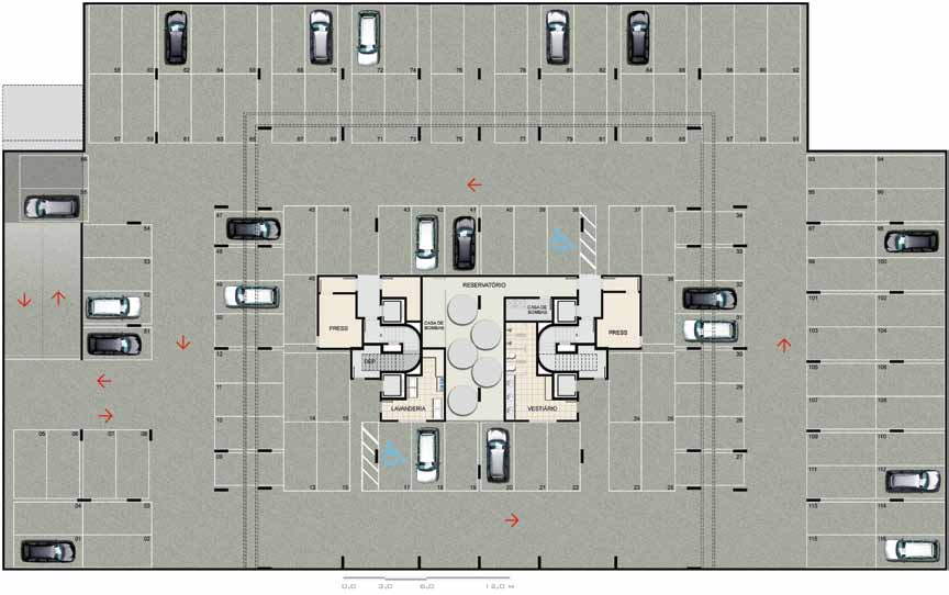 Subsolo Incorporação Construção Vendas Arquiteto Tipo de empreendimento Endereço Área de terreno Número de pavimentos Número total de unidades Área total construída Número de vagas de garagem Acessos