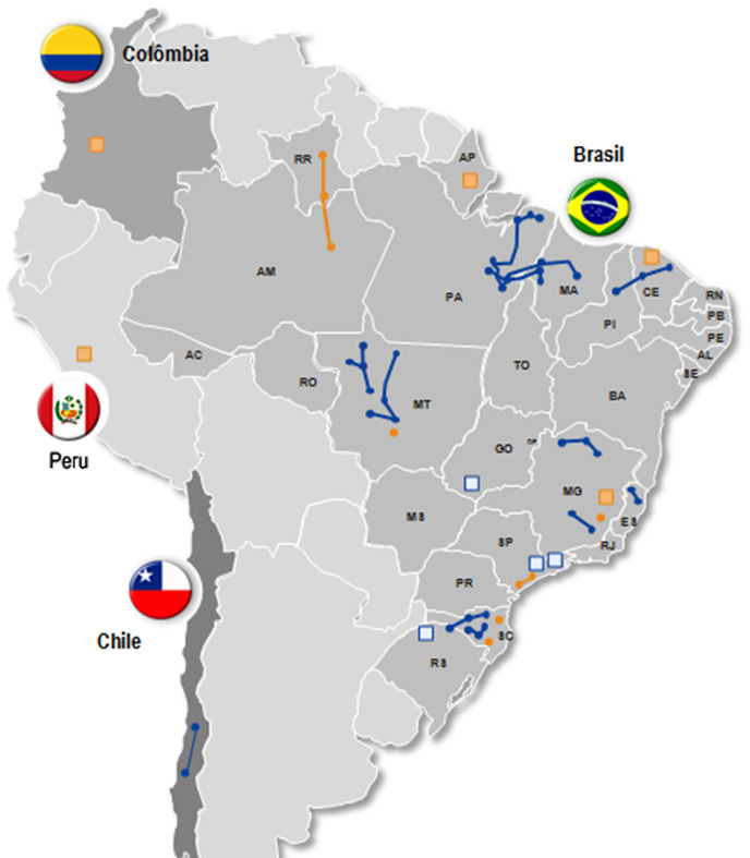 Visão Geral da Alupar A Alupar é única Companhia Listada no Brasil que opera nos segmentos de Transmissão e Geração Concessões da Alupar Transmissão e Geração Distribuição