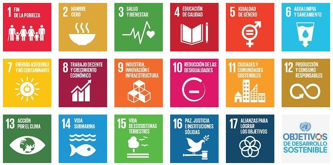 OBJETIVOS DE DESENVOLVIMENTO SUSTENTÁVEL Objetivos de Desenvolvimento Sustentável reúne agendas de desenvolvimento (ODM 2000-2015) e de meio ambiente (Rio 1992) 17 objetivos, com 169 metas adotados