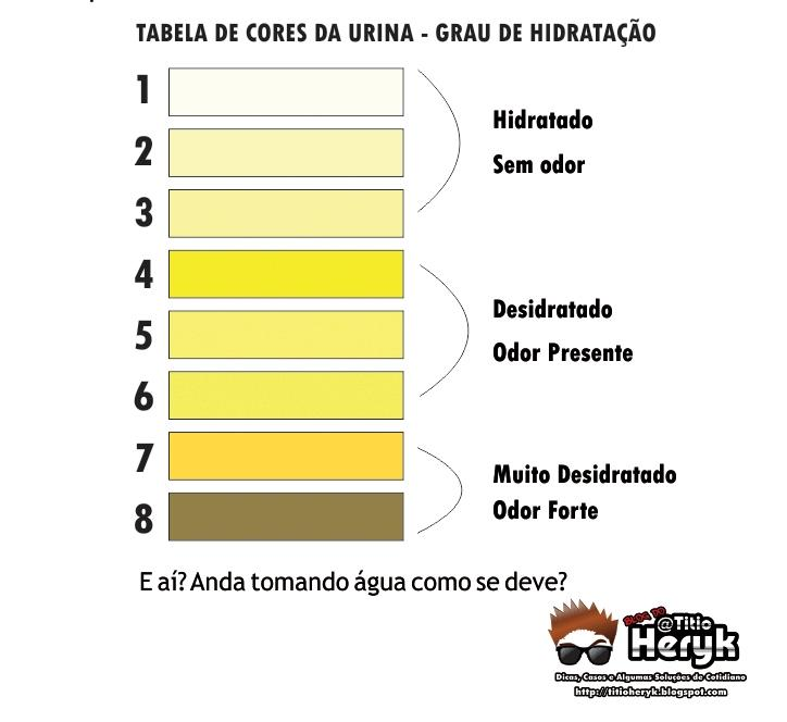 Como saber se a re-hidratação, após a prova, foi bemsucedida?