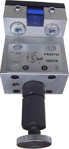 Válvula de seqüência de pressão pré-operada código 13092102 L P A - válvula de retenção incorporada para permitir retorno livre - piloto interno e dreno externo - faixa de pressão de