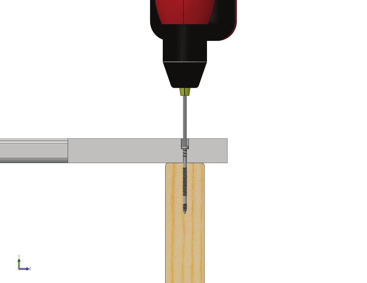 Instruções para a ferragem de fixação oculta na superfície Cortex - sistema de fixação na superfície para réguas com perfil plano O sistema de fixação oculta na superfície Fiberon Cortex é a forma