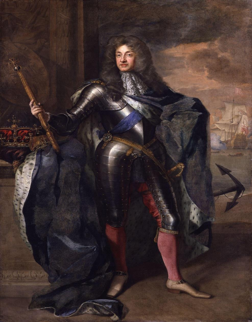 Jaime II (1683 1688). Católico. Tentativa de restabelecer o absolutismo.