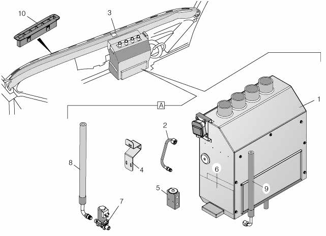 I001 - CONJUNTO DEFRÓSTER A 132-MII001A CONJUNTO DEFRÓSTER 01 132-MII00101 CONJUNTO DEFRÓSTER 02 132-MII00102 TUBO LINHA DE LIQUIDO DEFROSTER 03 132-MII00103 VEDAÇÃO PAINEL BASE 04 132-MII00104