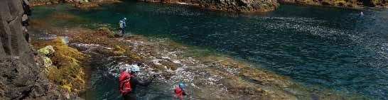 CANYONING E CASCADING CANYONING AND CASCADING Canyoning e Cascading Canyoning and Cascading Variável Variable Cascading associado ao passeio pedestre Caldeira de Santo Cristo Cascading associated