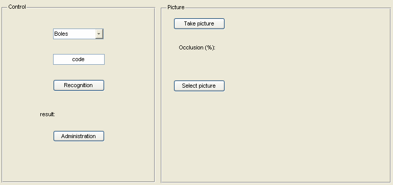 53 Esta aplicação foi desenvolvida usando os recursos para construção de interfaces gráficas disponíveis na versão do MATLAB 7.04.