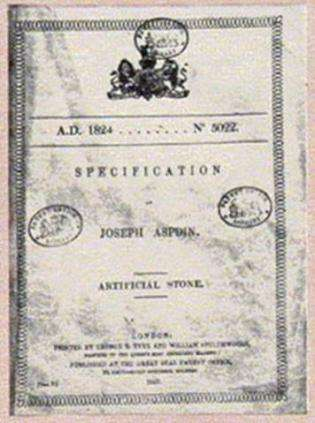 Evolução tecnológica na fabricação do cimento Portland 1824 Patente do Cimento Portland Joseph Aspdin CALCÁRIO +