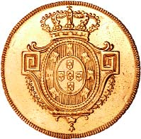 D. JOÃO, PRÍNCIPE REGENTE 1799-1816 149* Ouro Peça 1802 Jarra (31.01) MBC+ 3 750 150* Ouro Meia Peça 1805 amoedação: 74 (30.