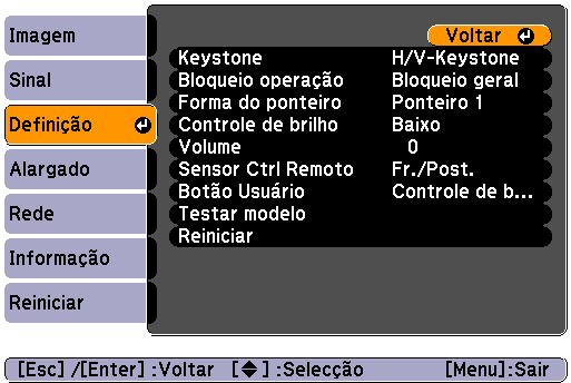 vídeo RGB e Componentes para reprodutores de vídeo com sinal de saída vídeo componente (com conectores denominados Y/Cb/Cr ou Y/Pb/Pr).