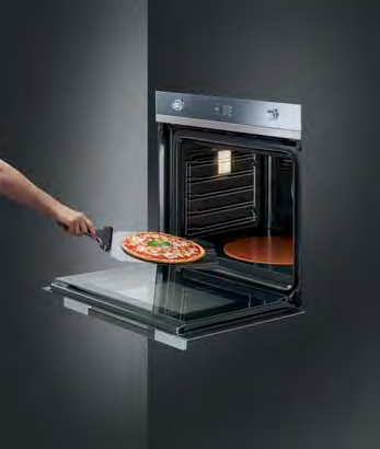Inovação e Tecnologia Os fornos Smeg, testados pelos mais conceituados chefs de cozinha, conciliam a alta performance com a facilidade de utilização.