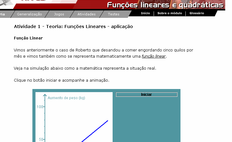 5. Clicando sobre, o usuário pode