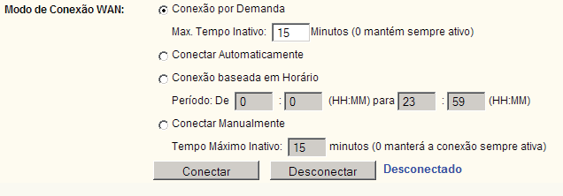 Dúvidas Freqüentes Como posso configurar o roteador para o acesso à Internet por usuários de ADSL? 1. Primeiro, configure o modem ADSL em modo bridge [RFC1483 (http:// www.ietf.org/rfc/rfc1483.