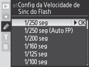 Configuração Ajuste Personalizado 160 Ajuste Personalizado d8: Tipo Bateria MB-D200 Para se certificar de que a câmara funciona conforme previsto quando as baterias AA forem utilizadas na unidade de