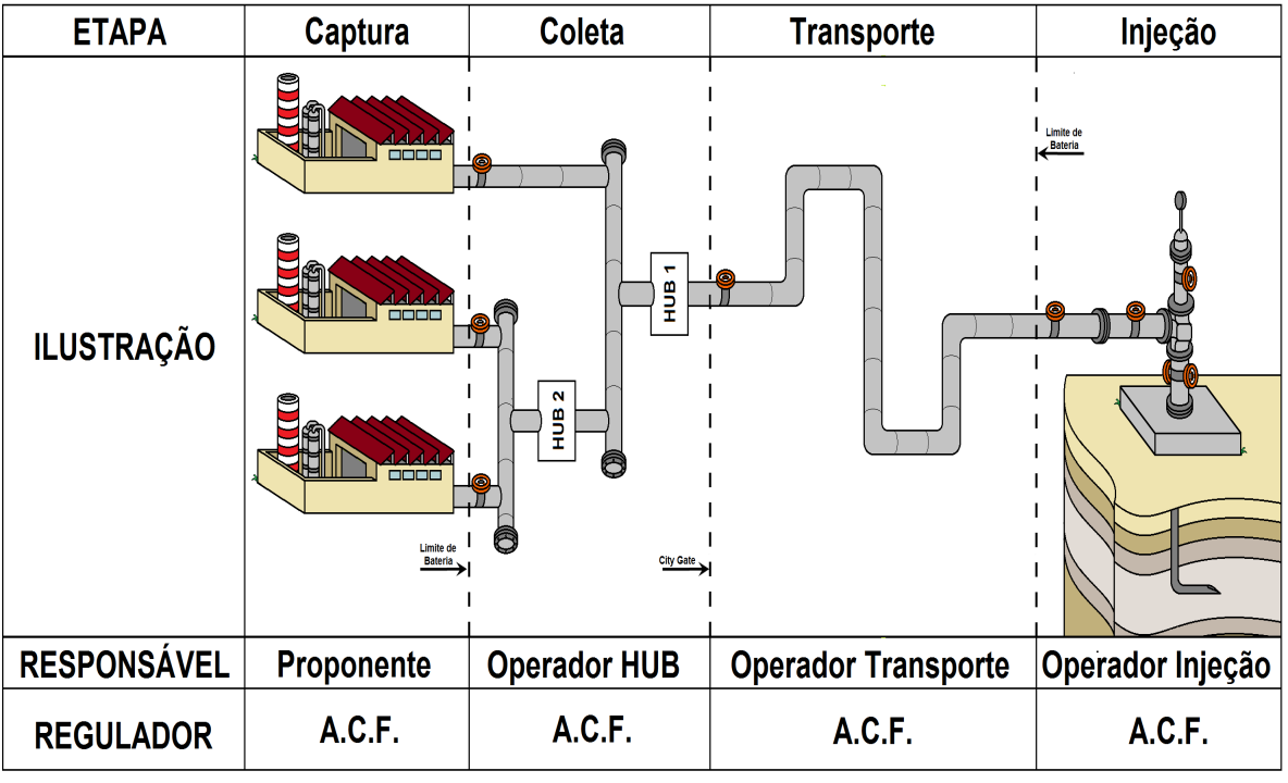 Figura 8 - Etapas principais de um Projeto de CCGS. Fonte: Elaboração própria. 4.