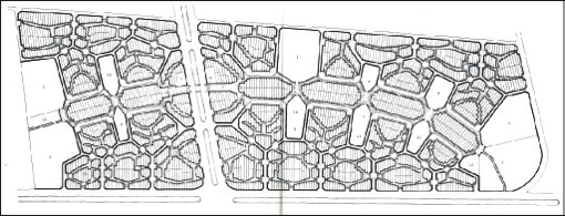 218 O objetivo original do concurso era criar um bairro de alta densidade, com 1.