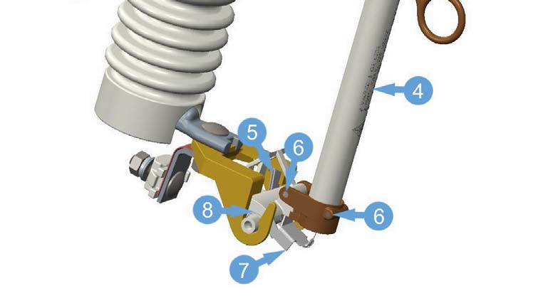 C ARACTERÍSTICAS 1- Conector Paralelo - Em Bronze estanhado para cabos de 10 a 120 mm². Para facilidade de conexão permite acomodar até dois condutores de diferentes bitolas.