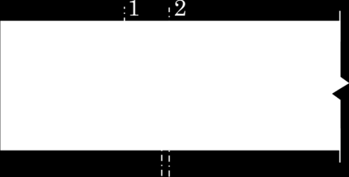 b) RSE: Diâmetro do furo: 10,0 + 3,5mm = 13,5mm Seção 1: An1 = 16 - (1,35 x 2-9 2 /(4 x 9)) x 0,8 = 15,64cm 2 ; Seção 2: An2 = 16-1,35 x