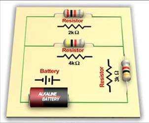 Objectivos: - Identificar num circuito as associações série e paralelo; - Determinar a resistência equivalente de um circuito série / paralelo.