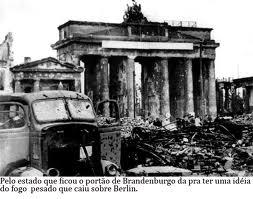 Berlim destruída em 1945.