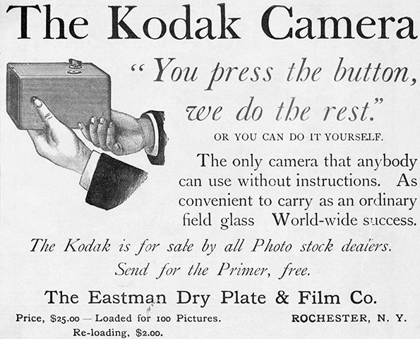 Importância da Kodak - Câmera Portátil - Lançamento Kodak N 1
