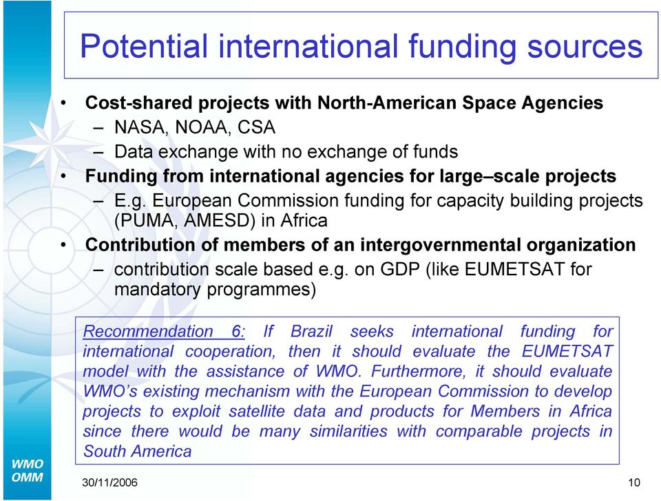 European Commission funding 