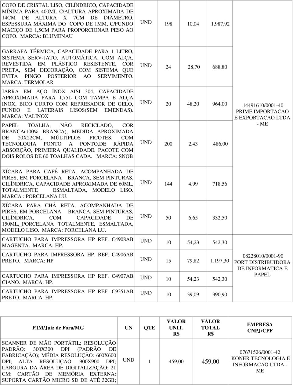 987,92 GARRAFA TÉRMICA, CAPACIDADE PARA 1 LITRO, SISTEMA SERV-JATO, AUTOMÁTICA, COM ALÇA, REVESTIDA EM PLÁSTICO RESISTENTE, COR PRETA, SEM DECORAÇÃO, COM SISTEMA QUE EVITA PINGO POSTERIOR AO